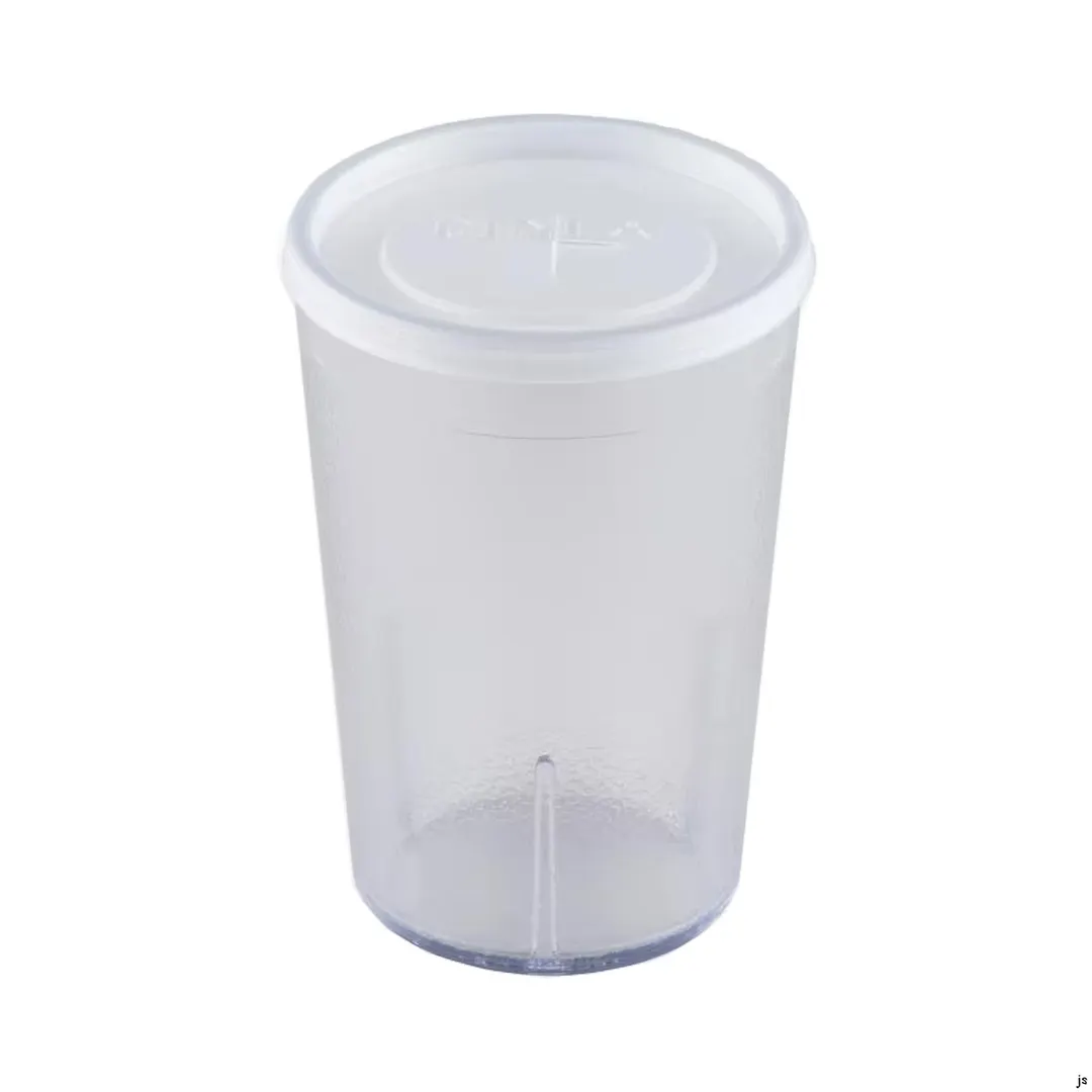 Dinex DX1191ST8714 Cup Lid, 2-5/8" Dia., Straw Slot, Fits 6-8 oz Tumbler, AIB - 200/Case