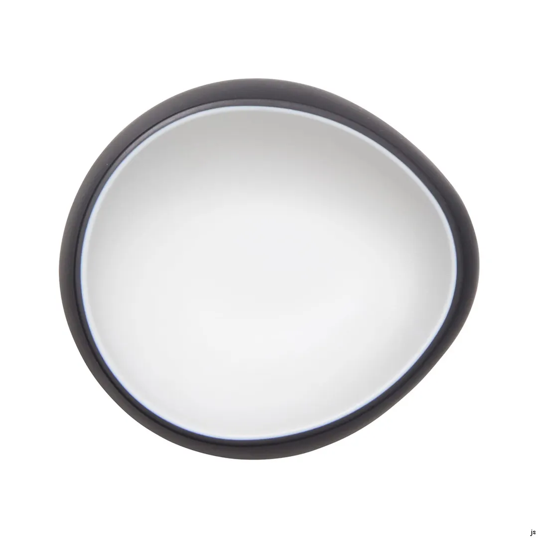 GET 31076-TOH/BK Plastic Ramekin, 5 oz, 4.4"L x 4"W x 1.9"H, Two-Tone Honey/Raven, Melamine