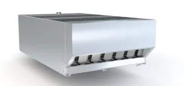 Retigo H-H14-9703 Ventless Condensate Hood, Stainless Steel, 3‑Stage Filter, Odor & Grease Removal