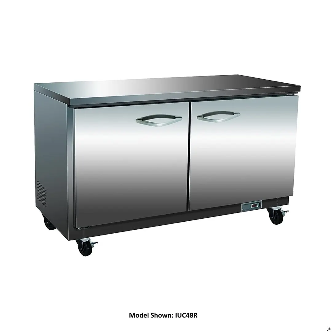 IKON IUC48R-2D 48" 2-Section Undercounter Refrigerator w/ 1 Door & 2 Drawers, 12 cu. ft.