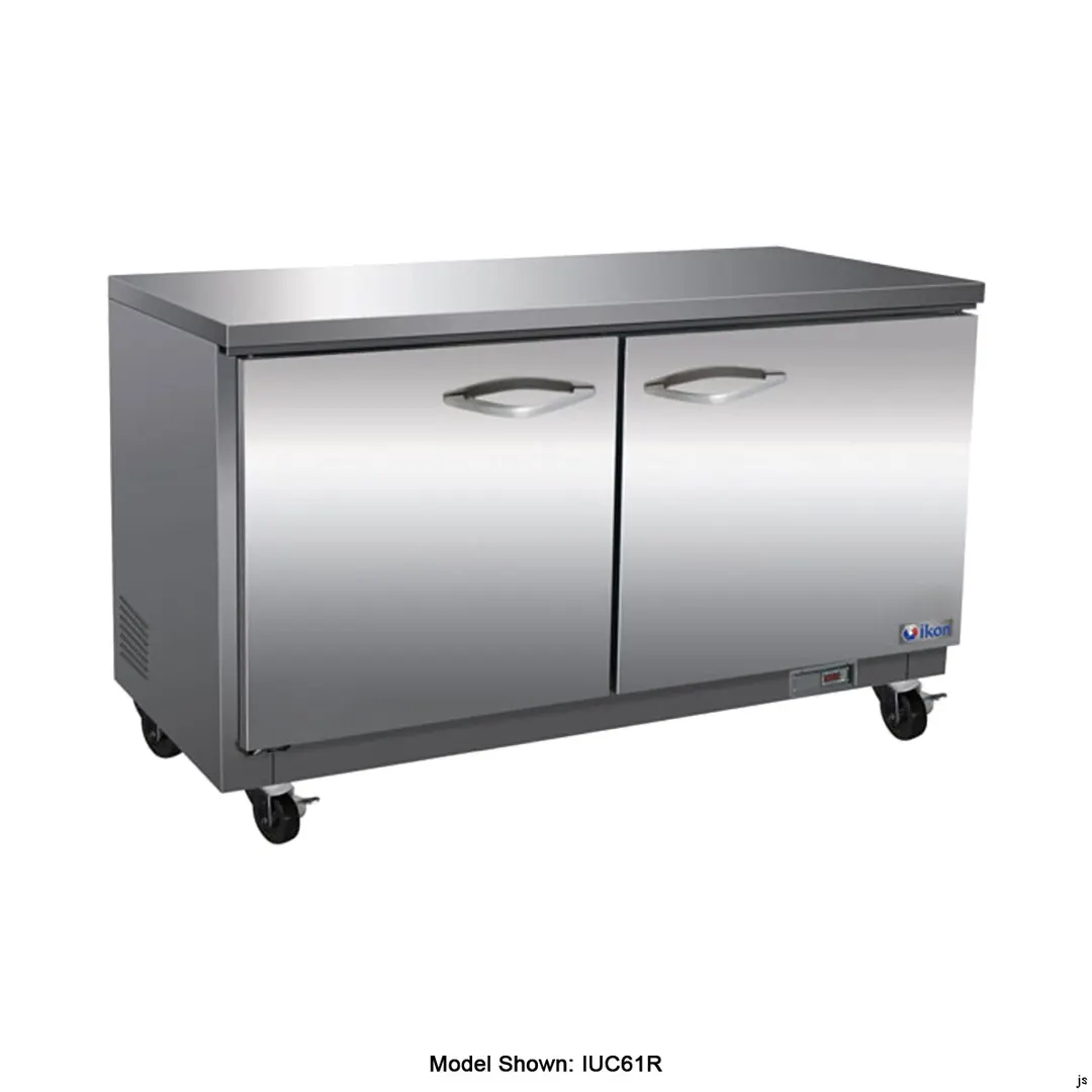 IKON IUC61R-2D 61" 2-Section Undercounter Refrigerator w/ 1 Door & 2 Drawers, 15.5 cu. ft.