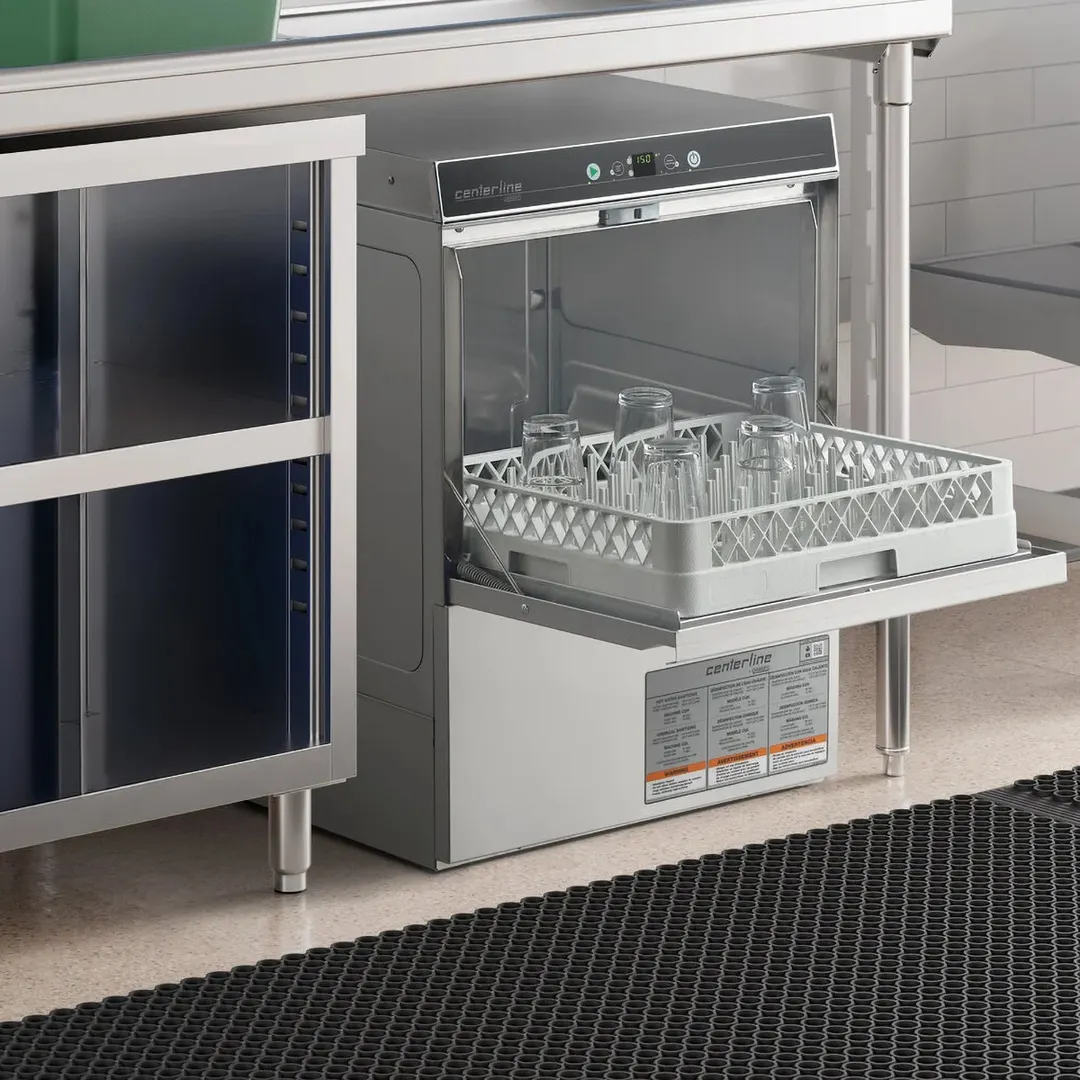 Centerline by Hobart CUH-1 23" High Temp Undercounter Dishwasher with Booster - 24 Racks/Hr