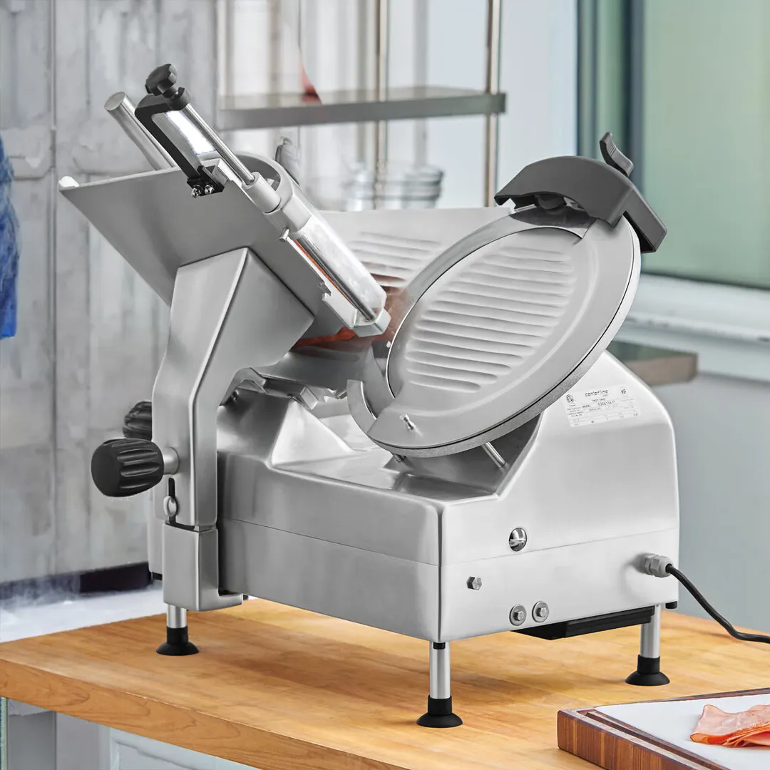 Centerline by Hobart EDGE13A-11 Automatic Gravity Feed Meat Slicer, 13" Chrome-Plated Carbon Steel Knife, 1/2 HP