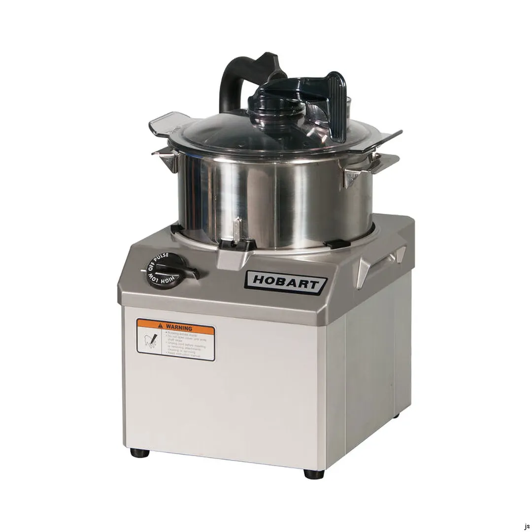 Hobart HCM62-1 Benchtop Batch Bowl Food Processor with 6 qt Bowl, 2 Speed, 2 hp