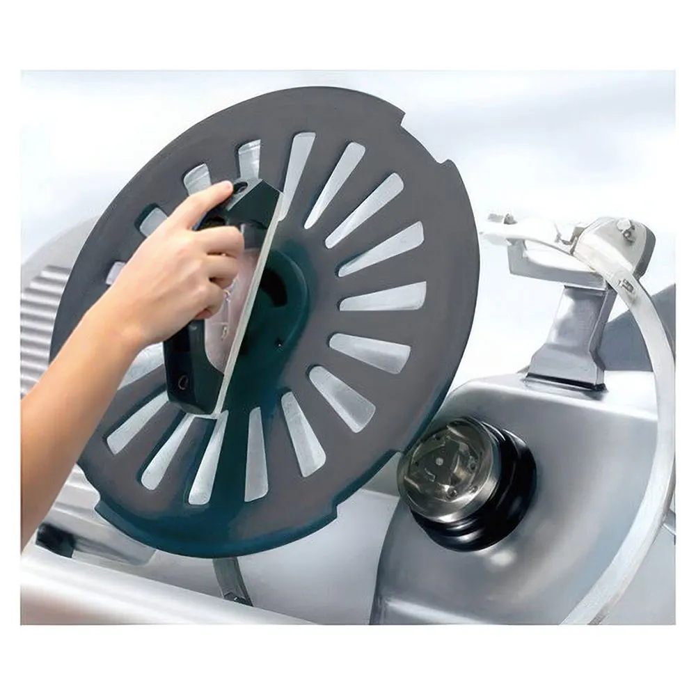 Hobart HS7-1 13" CleanCut™ Automatic Meat Slicer, 1/2 HP 120V Aluminum Belt Drive, Removable Knife & Grip