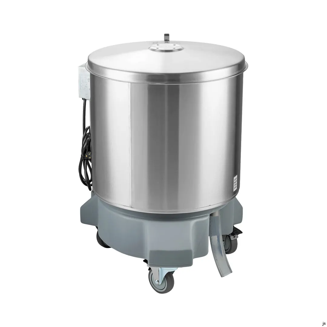 Hobart SDPS-11 Floor Model 20 Gallon Electric Stainless Steel Salad Dryer, 5 Minute Timer, 1/4 Hp, 115V