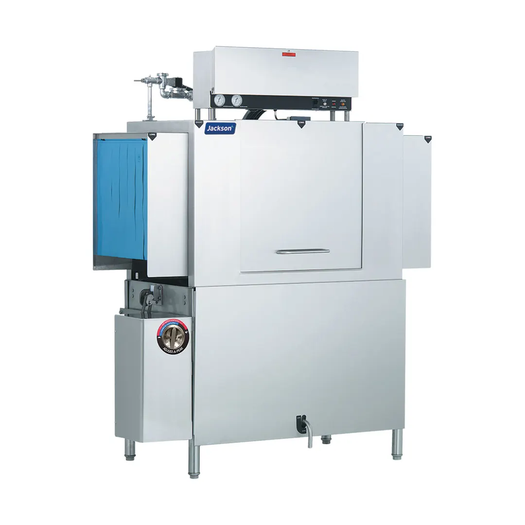 Jackson WWS AJX-44CEL 44" Conveyor Dishwasher, 209 Racks/Hr - 163 Gal/Hr - Low Temp