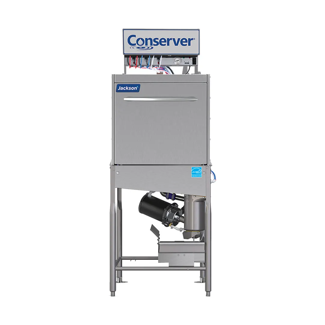 Jackson WWS CONSERVER XL-E-FL Door Type Dishwasher - Front Loading, 30 RPH - 30 Gal/Hr - Low Temp