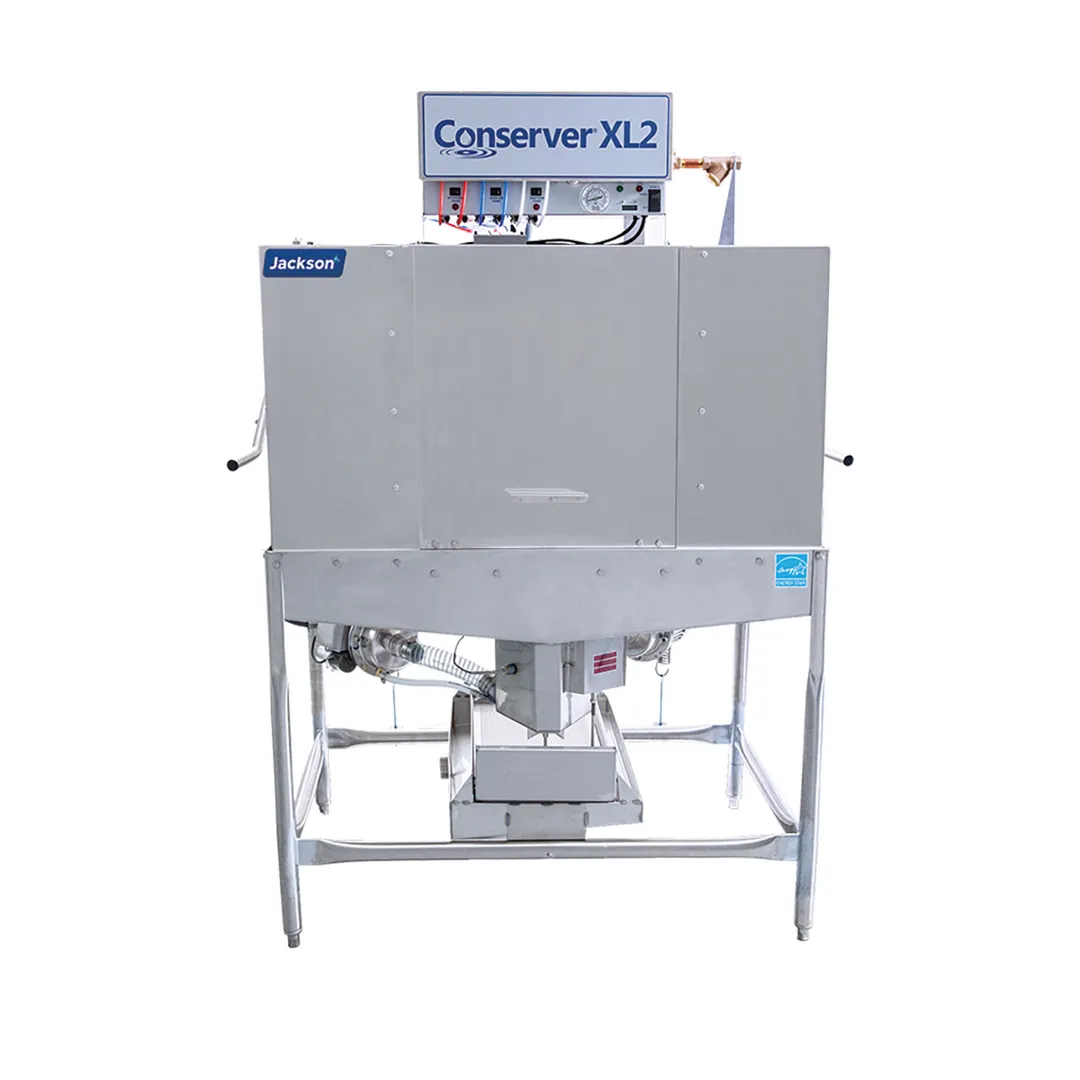 Jackson WWS CONSERVER XL2 50" Door Type Low Temp Dishwasher - Double Rack, 74 RPH - 83 Gal/Hr