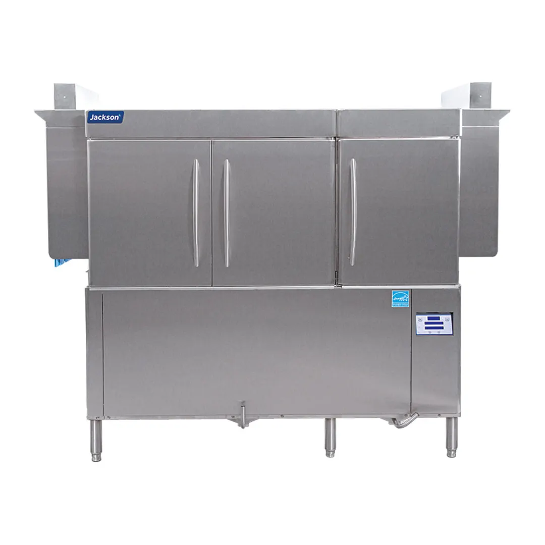 Jackson WWS RACKSTAR 66CE 66" Conveyor Dishwasher, 223 RPH - 153 Gal/Hr - High Temp without Booster
