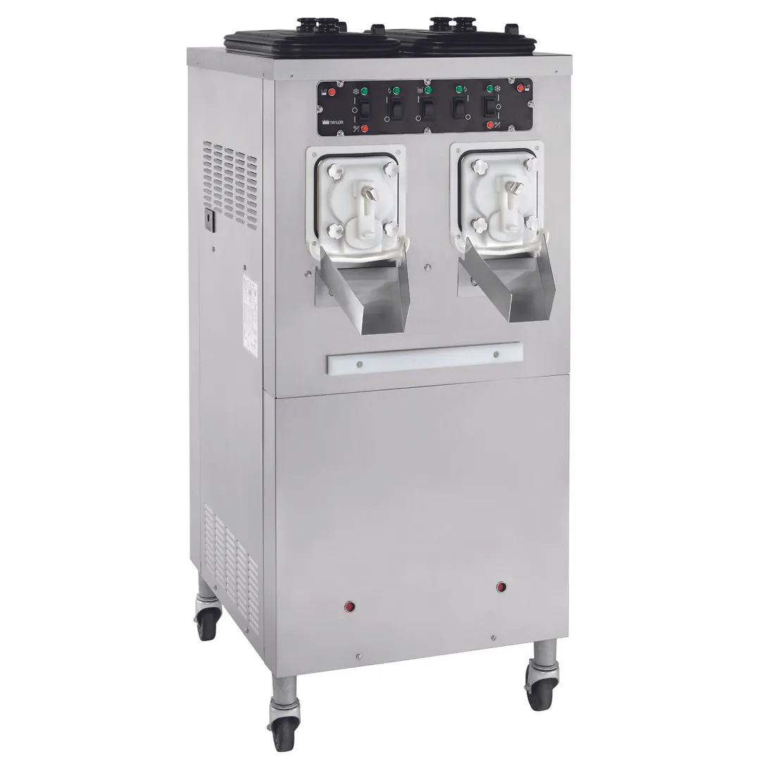 Taylor Company C002 Batch Freezer, 20 Qt Hoppers, Steel Finish, 2 HP Motors, NSF Certified