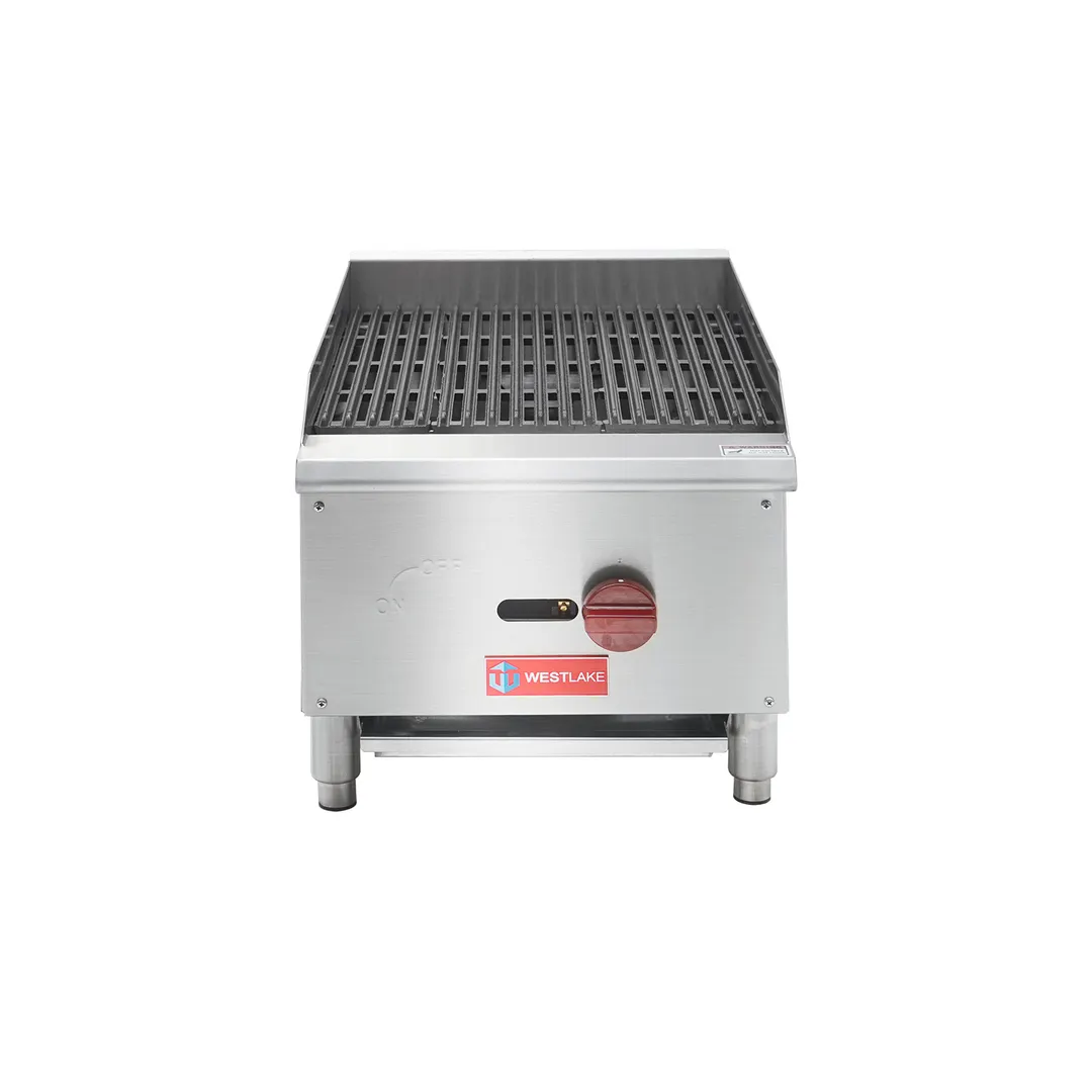 Westlake ECB-16S Countertop Gas Griddle / Charbroiler