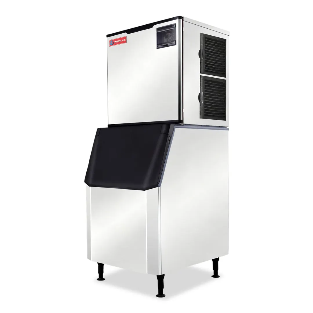 Westlake SK-1029 Ice Maker with Bin, 29" Black, 1000 lb/24h, 440 lb, 2150W 220V, ENERGY STAR