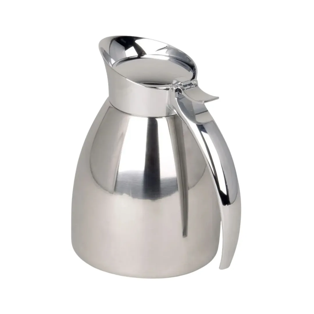 BUNN 40400.0001 Vacuum Pitcher - 0.3 Litre (10.1 Oz) Stainless Steel, Vacuum Insulated Beverage Server