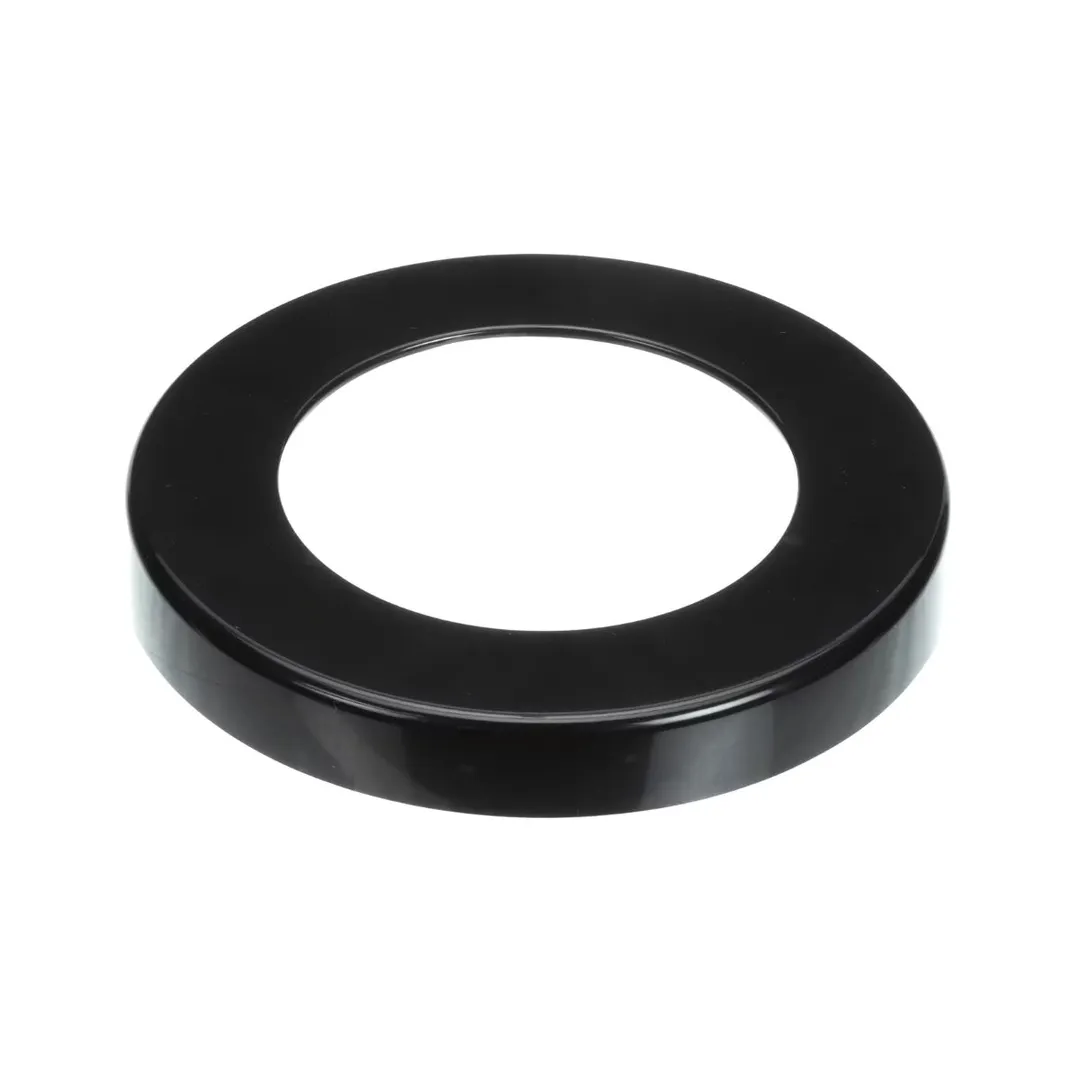 Carlisle XC5250CTRIMBLK - San Jamar Replacement Trim Ring for Euro Sentry, Black