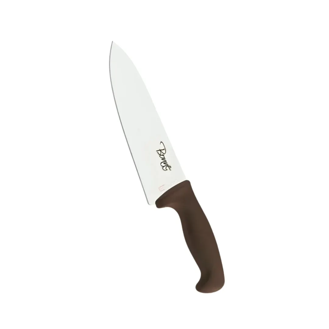 Concasse MCCCHEF08C Chef Knife – 8" Blade, Brown Plastic Handle, Steel 7"‑9" Length, Kitchen Cutlery