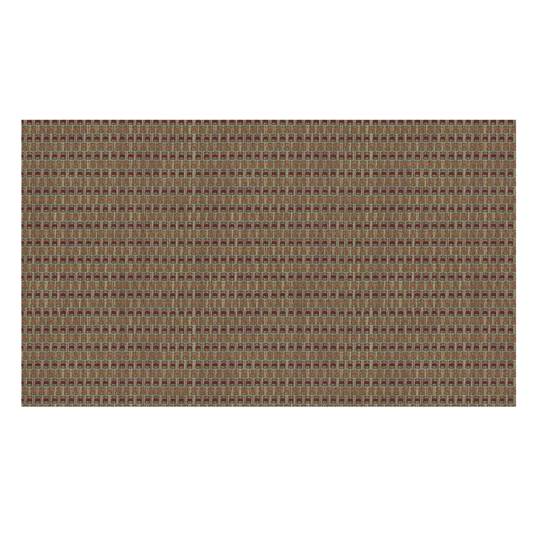Chef Revival 64905 Placemat 13" x 19" Woven PVC‑Coated Yarn Tan/Orange Plastic Easy Clean