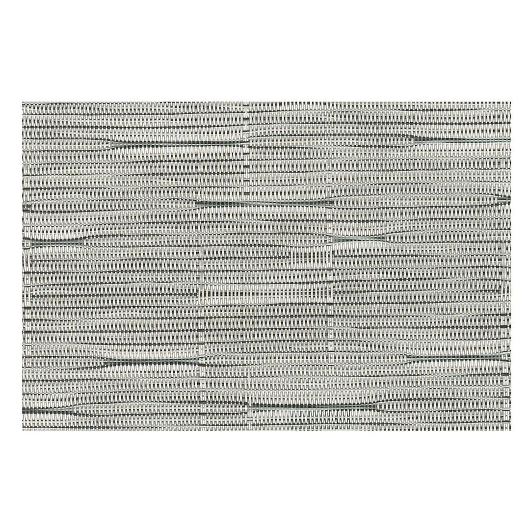 Chef Revival 64911 Reversible Placemat 13" x 19", Oatmeal Grass Cloth, PVC‑Coated Yarn, Plastic