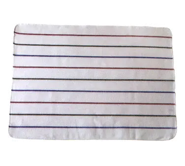 Chef Revival 703HB28 Herringbone Towel, 20" x 28" 100% Cotton Terry, Striped - 1 Dozen