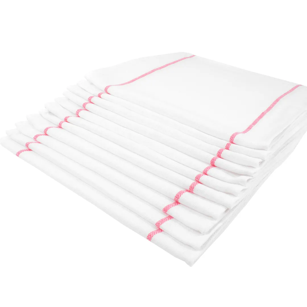 Chef Revival CLH45S Kitchen Towel, 14-1/2" x 25-1/2", 21 oz., Lint Free, Weave, Cotton - 1 Dozen