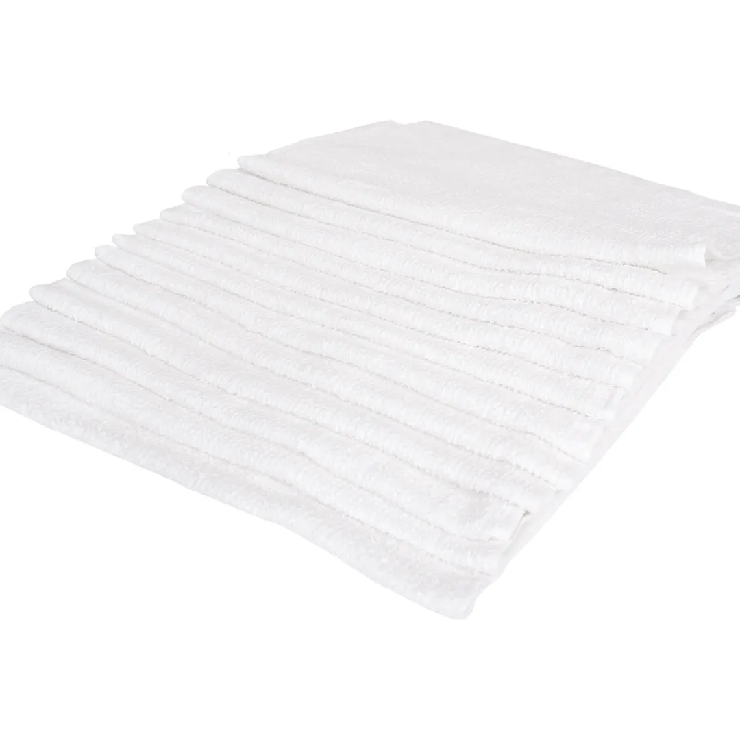 Chef Revival HBMR-21 Bar Mop Towel, 16" x 19", 32 oz., Ribbed Terry, 100% Cotton, White