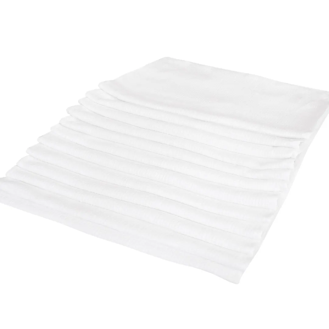 Chef Revival LBMR-21 Bar Mop Towel, 16" x 19", 24 oz., 100% Cotton, Ribbed Terry - 1/Each