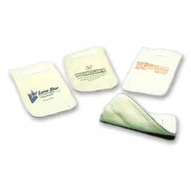 Chef Revival PG1IMP Pot Holder, 8" x 11", Terry, Beige, Steam Barrier, Wrist Strap, 1 Dozen