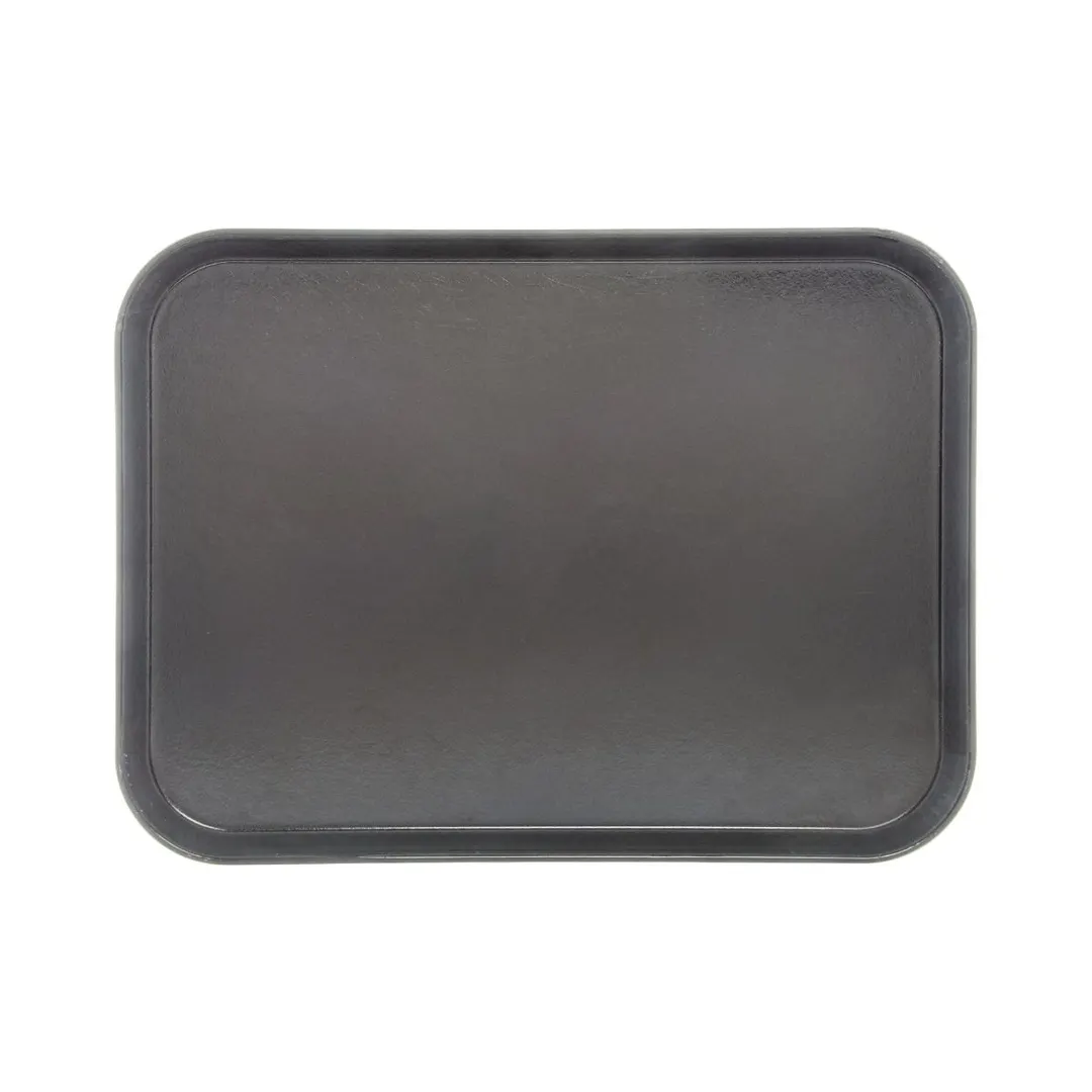 Dinex DX1089I44 - 14" x 18" Fiberglass Tray, Graphite Gray, Size I, Rectangular, - 1/Case