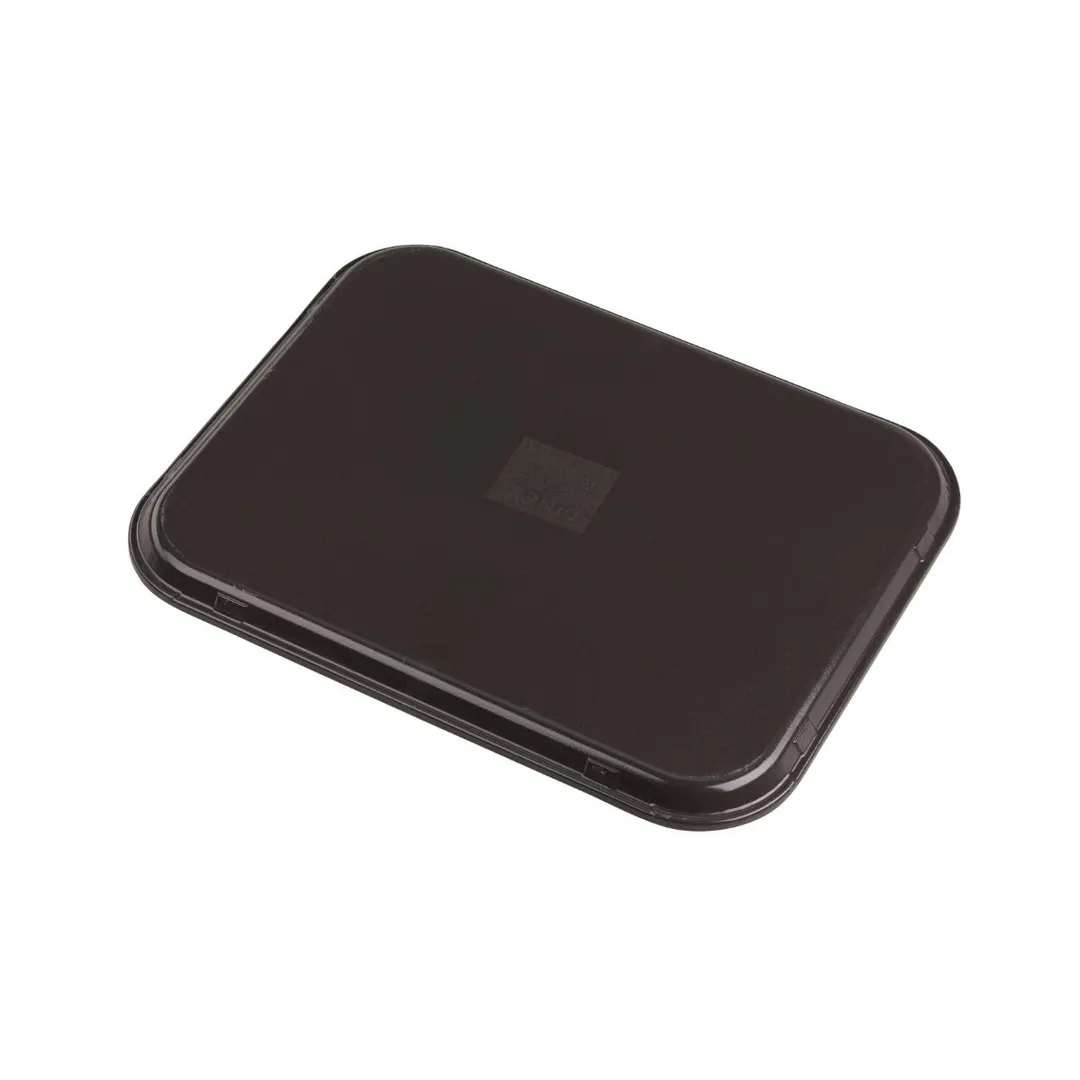 Dinex DX1089I44 - 14" x 18" Fiberglass Tray, Graphite Gray, Size I, Rectangular, - 1/Case