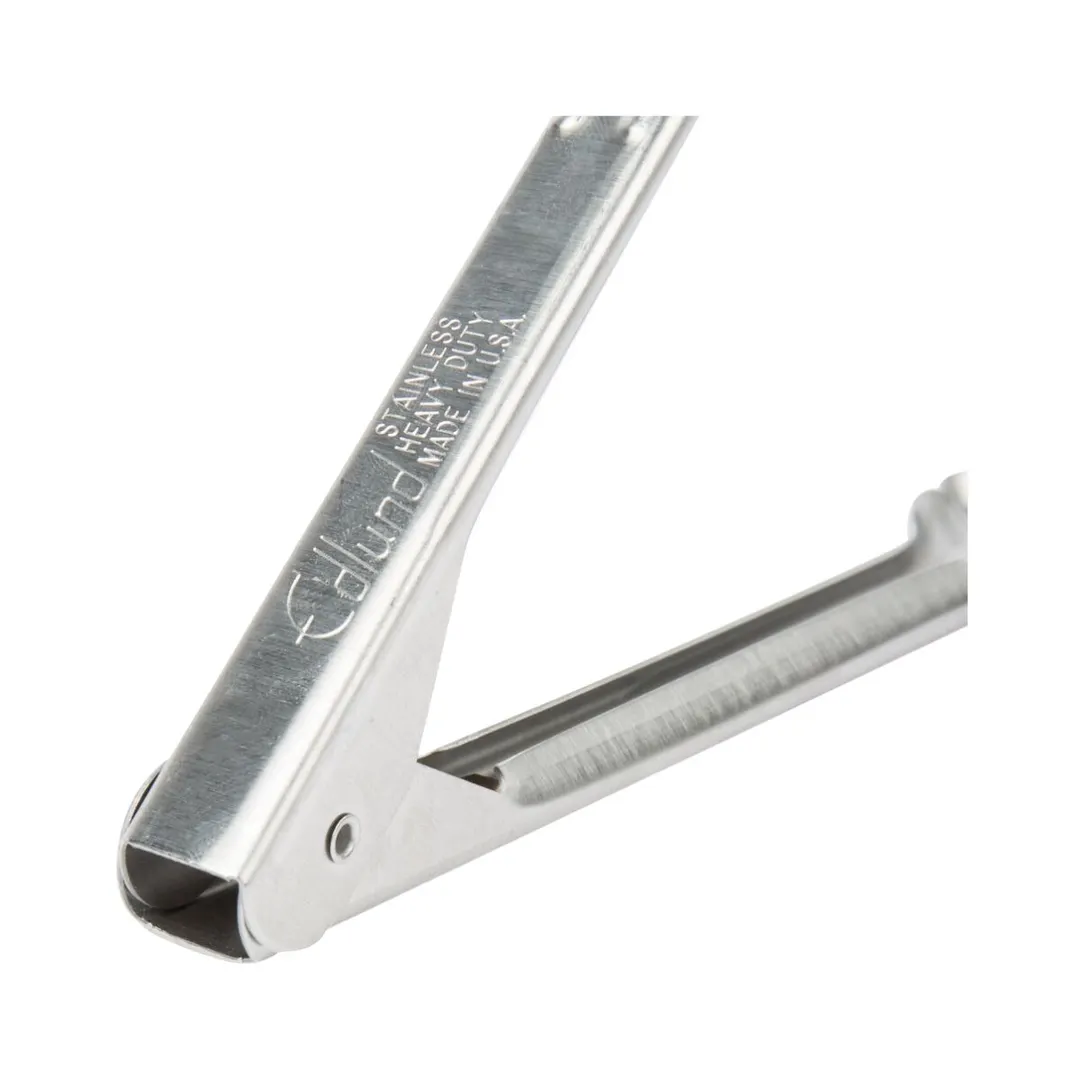 Edlund 4409HD Utility Tongs - 9" Heavy-Duty Hinged Stainless Steel Kitchen Utensil