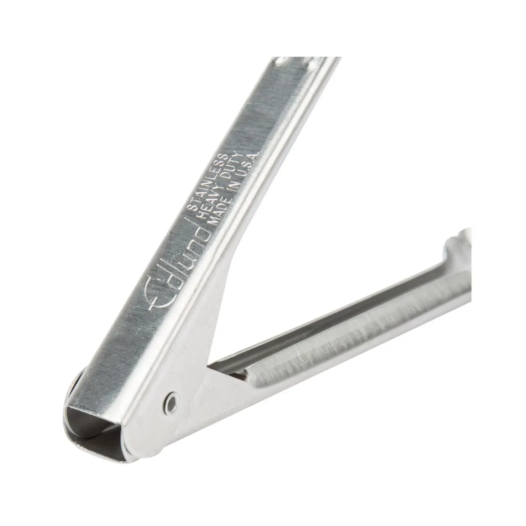 Edlund 4409HDL - 9" Heavy Duty Stainless Steel Utility Tongs with Lock for Kitchen