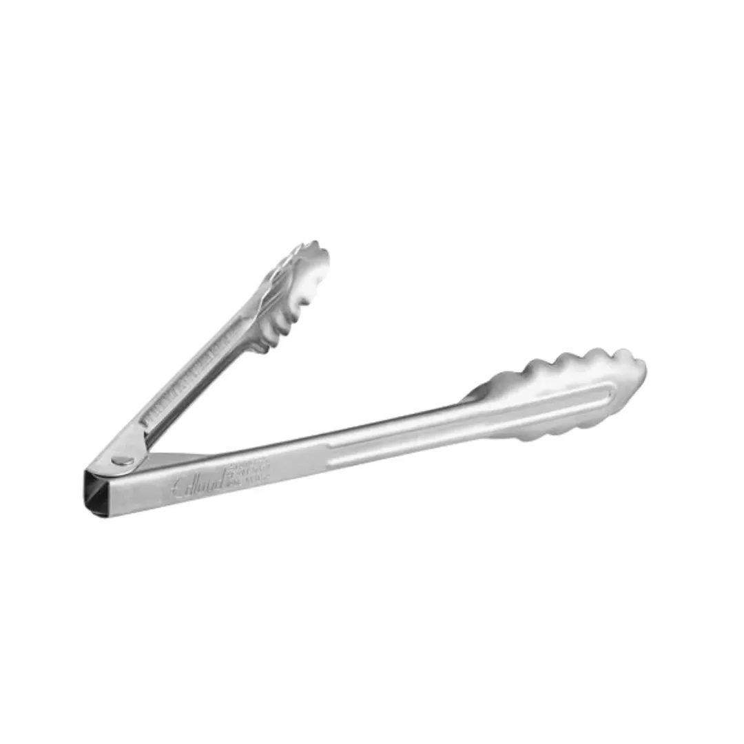 Edlund 4409HDL - 9" Heavy Duty Stainless Steel Utility Tongs with Lock for Kitchen