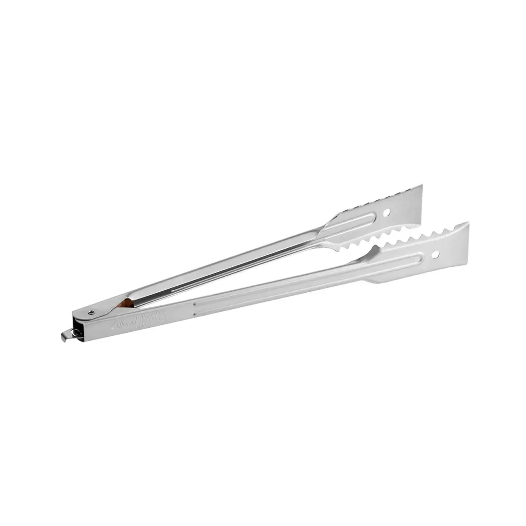 Edlund 6412HDL Gripper Utility Tongs, 12" Stainless Steel, Locking Mechanism