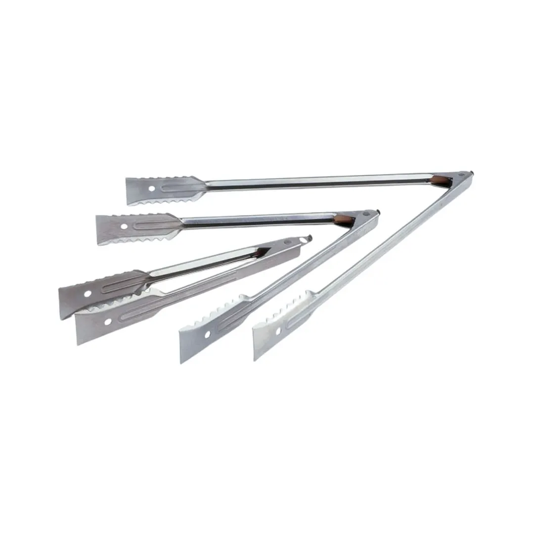 Edlund 6412HDL Gripper Utility Tongs, 12" Stainless Steel, Locking Mechanism