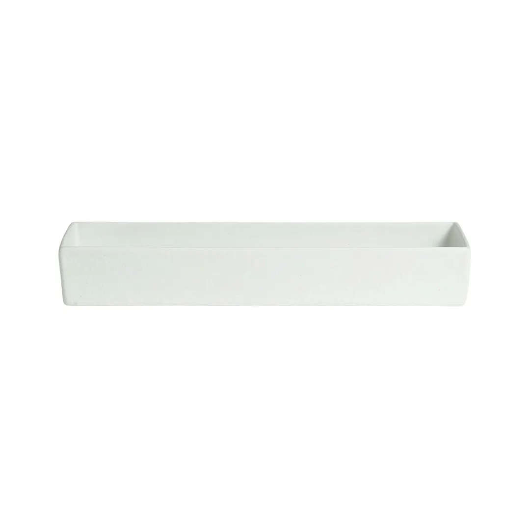 GET COMP28-MOD Bugambilia Salad Bowl, 9.97 Qt, 21-1/4" L x 14-5/8" W x 3" H, Aluminum, MOD Finish