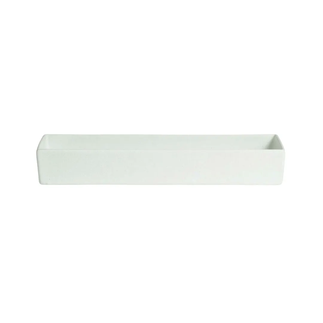 GET COMP28 Bugambilia Salad Bar Bowl, 9.97 Qt, 21-1/4" L x 14-5/8" W x 3" H, Aluminum Coating