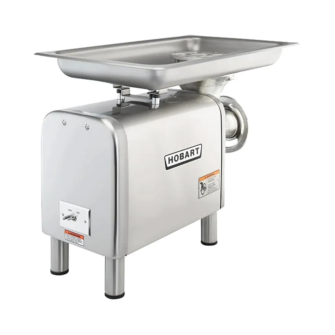 Hobart 4822+BUILDUP Meat Grinder – 1‑1/2 HP Motor, 16 lb/min Capacity, #22 Hub, 4‑inch Legs, NSF & cULus Certified