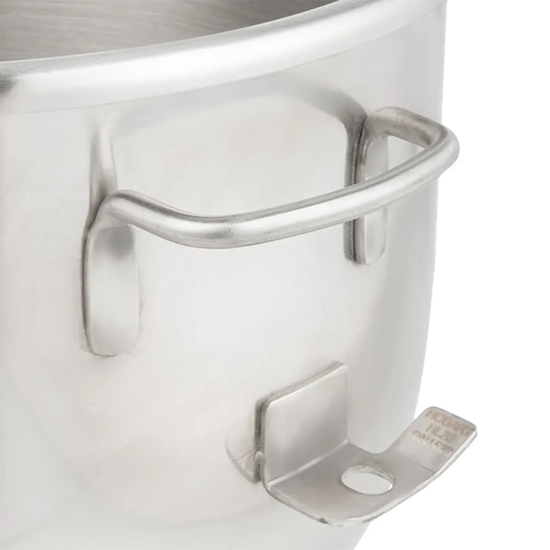 Hobart BOWL-HL20P Legacy® Mixer Bowl, 20 Quart, Stainless Steel