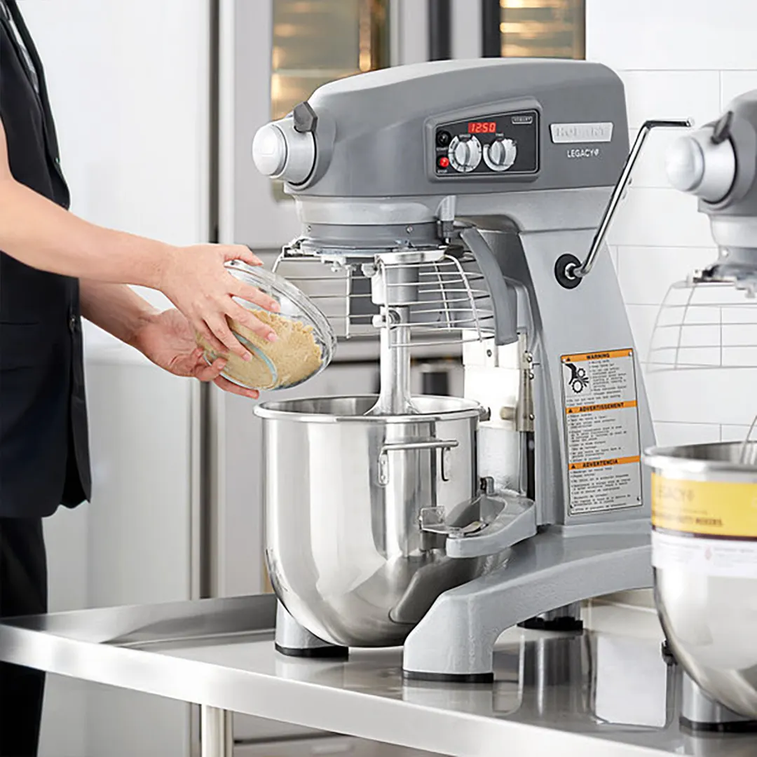 Hobart HL120-2STD Countertop 12 qt Planetary Mixer,  #12 HUB, 3- Speed, 1/2 hp