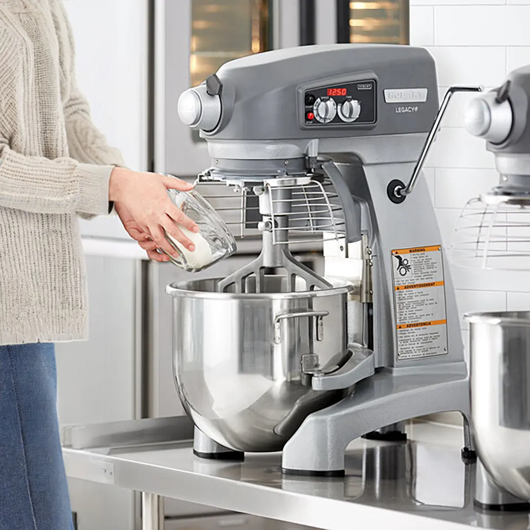 Hobart HL200-1STD Countertop 20 qt Planetary Mixer with Timer, #12 HUB, 3-Speed, 1/2 hp