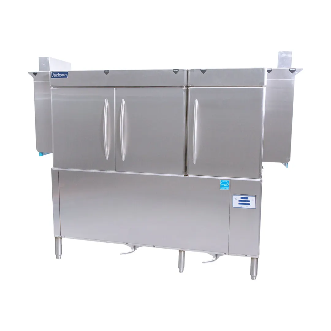 Jackson WWS RACKSTAR 66CE 66" Conveyor Dishwasher, 223 RPH - 153 Gal/Hr - High Temp without Booster