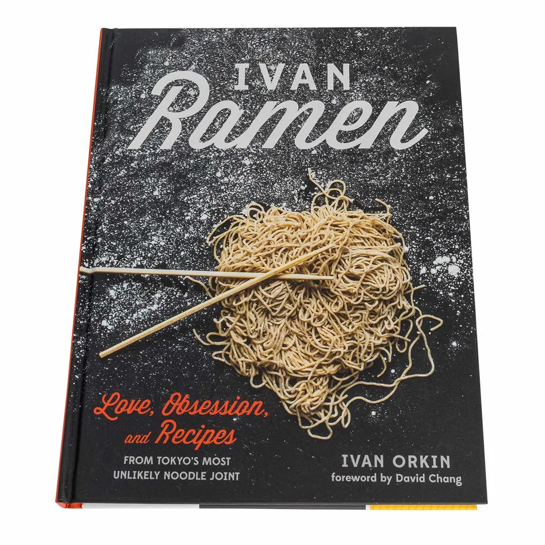 Korin BK-021 Ivan Ramen Restaurant Training Cookbook, Culinary Guide, 200‑Page Hardcover