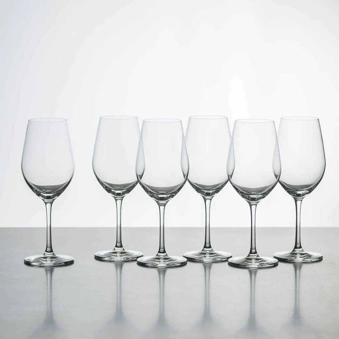Korin GL-D103-PK - Wine Glass, 8.6" Height, 15.5 oz (460ml) Capacity, Break-Resistant Pink Finish