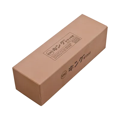 Korin HA-1002 King Sharpening Stone, 8-3/16"L x 2-13/16"W x 2-1/2"H, Medium #1000 Grit