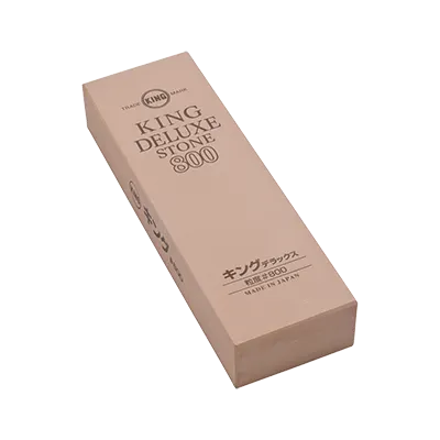 Korin HA-1012 King Sharpening Stone, 8-1/4"L x 2-3/4"W x 1-1/2"H, Medium #800 Grit