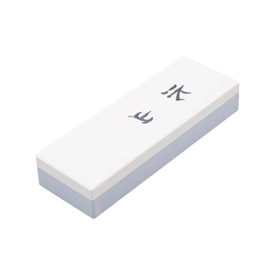 Korin HA-1098 Mizuyama Sharpening Stone, 8-1/4"L x 2-3/4"W x 1-1/4"H, #1000/#6000 Grit