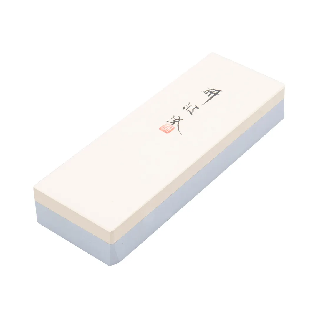 Korin HA-1099 Sharpening Stone, 8"L x 2-3/4"W x 1-1/4"H, #1000/#3000 Grit