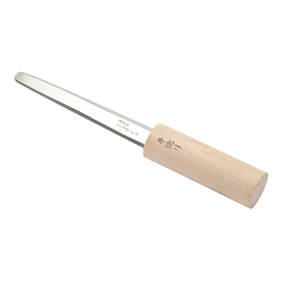 Korin HA-1302 Clam Knife, 8-3/4"L, Forged Stainless Steel Blade, Wood Handle