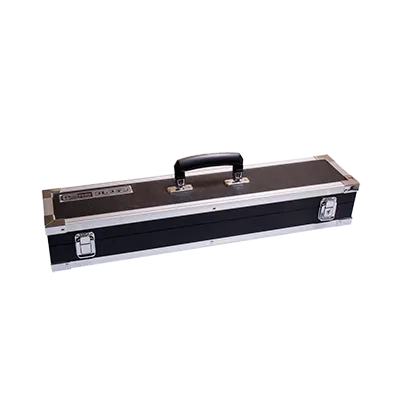 Korin HA-BG-AHU20 Hard Shell Knife Case 22"L x 4-3/4"W x 3-3/4"H 7 Pc Felt Interior Lock & Key Steel