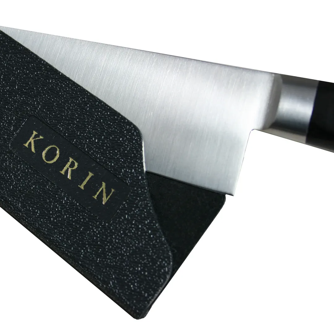 Korin HA-SAYA-KG-180 Knife Guard – 7" Black Plastic Blade Cover for Various Knives